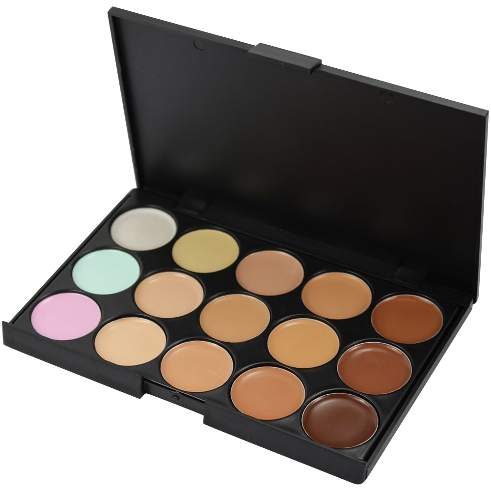 Youngman 15 Colors Professional Concealer Camouflage Makeup Palette Contour Face Contouring Kit