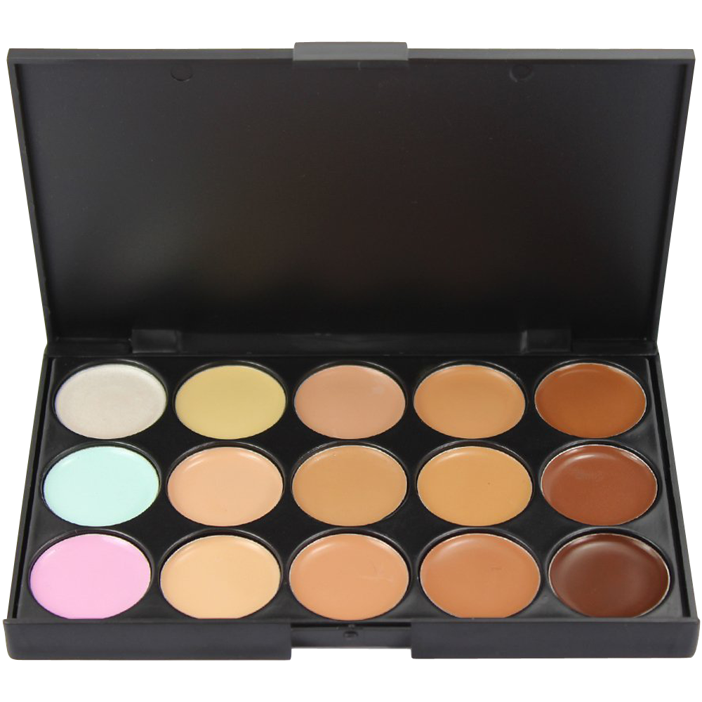 Youngman 15 Colors Professional Concealer Camouflage Makeup Palette Contour Face Contouring Kit