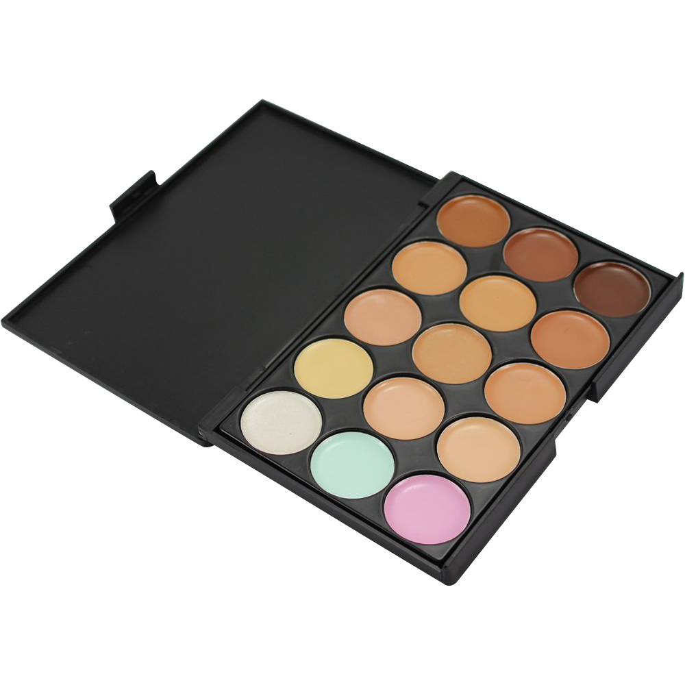 Youngman 15 Colors Professional Concealer Camouflage Makeup Palette Contour Face Contouring Kit