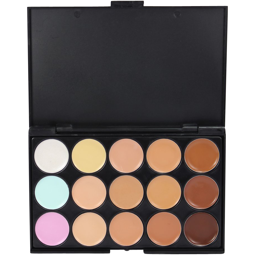 Youngman 15 Colors Professional Concealer Camouflage Makeup Palette Contour Face Contouring Kit