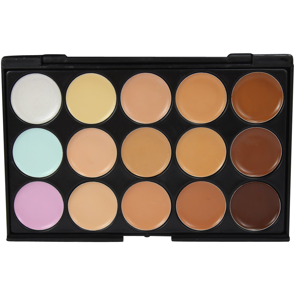 Youngman 15 Colors Professional Concealer Camouflage Makeup Palette Contour Face Contouring Kit